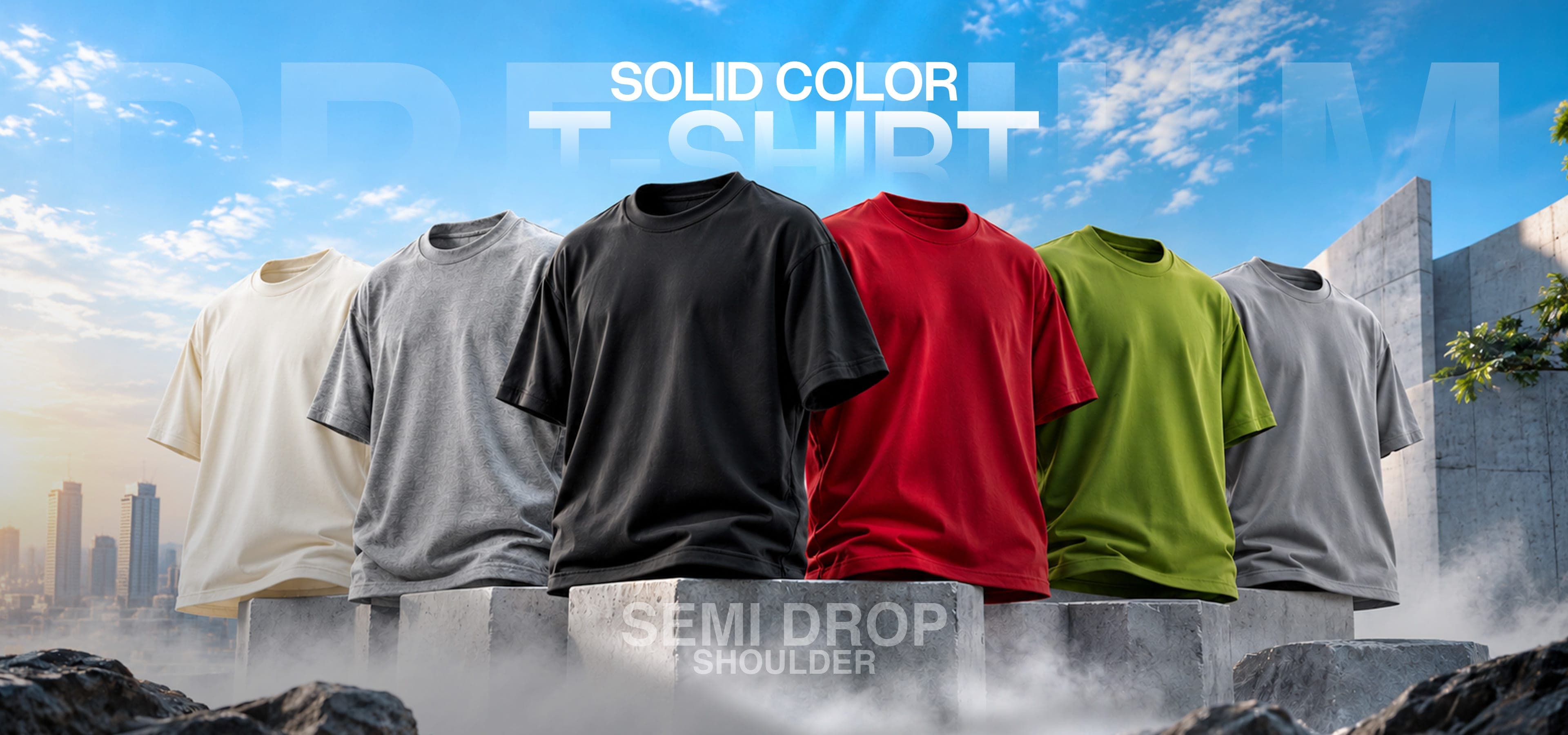 Ruttwear drop shoulder t-shirts